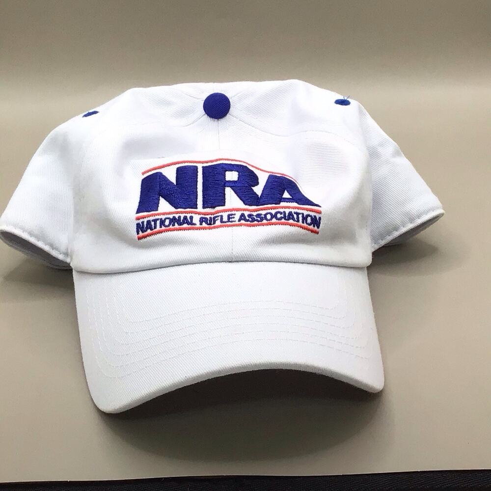 Vintage NRA Hat White Snapback